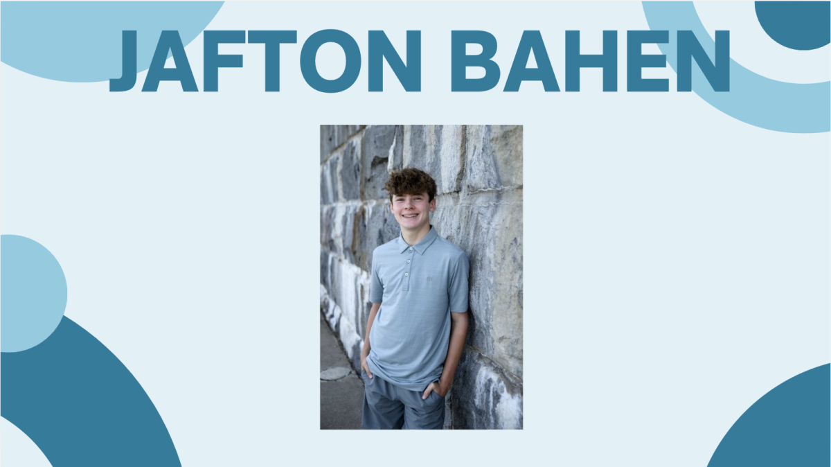 Sartell 9th grader Jafton Bahen is the featured freshman of the week! (photo used with permission from Jafton Bahen)